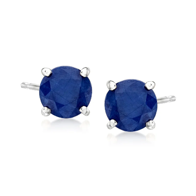Unlock Unbeatable Jewelry Deals Before They’Re Gone Ross-Simons Sapphire Stud Earrings in 14kt White Gold Unlock Unbeatable Jewelry Deals Before They’Re Gone Ross-Simons Sapphire Stud Earrings in 14kt White Gold