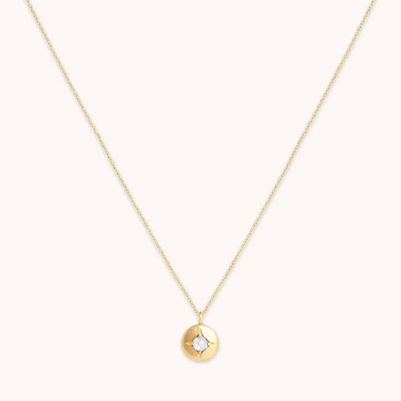 Shop Fine Jewelry With Exclusive Savings April Topaz Birthstone Necklace in Solid Gold Shop Fine Jewelry With Exclusive Savings April Topaz Birthstone Necklace in Solid Gold