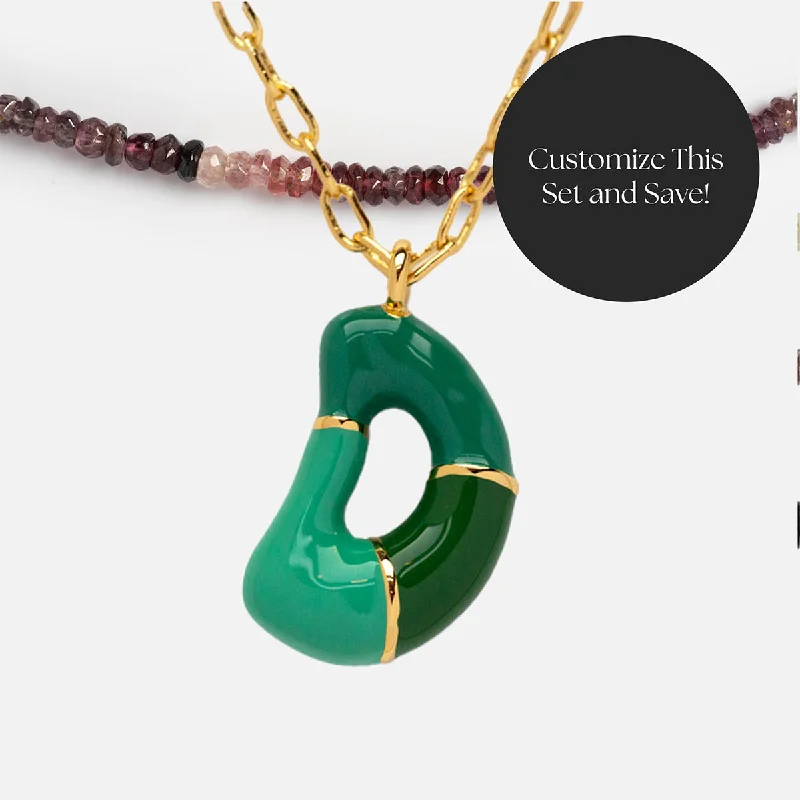 Once-A-Year Jewelry Sale – Grab Your Favorites Now Bubble Letter Necklace Layering Set Once-A-Year Jewelry Sale – Grab Your Favorites Now Bubble Letter Necklace Layering Set