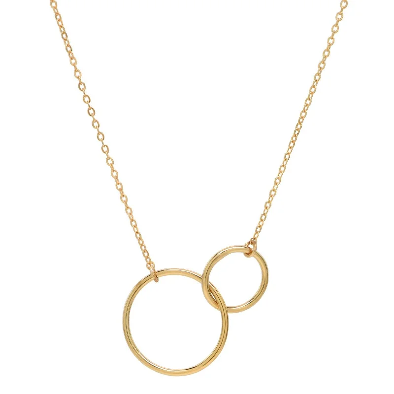 Timeless Elegance Now At Special Discounts Circle Duo Necklace