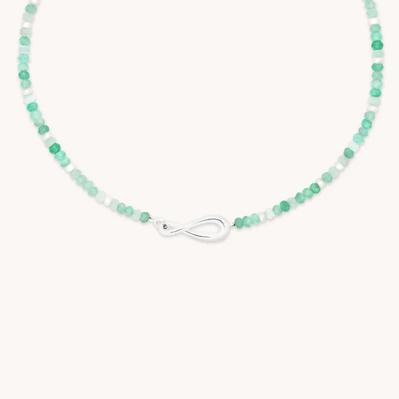 Sparkle For Less – Shop Our Limited-Time Jewelry Deals Dolce Beaded Necklace in Silver