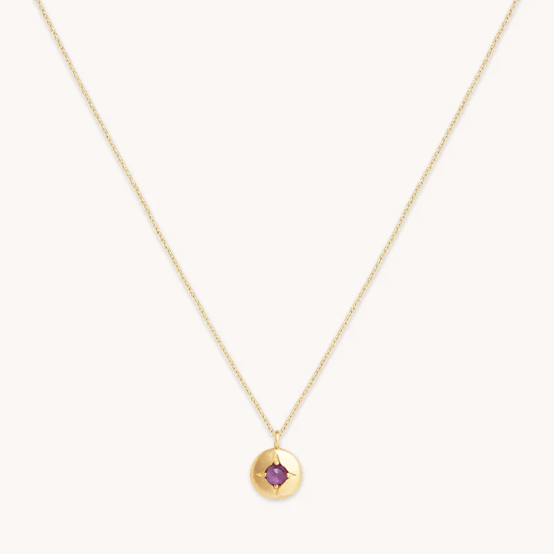 Best Jewelry Deals – Shop Premium Pieces At Great Prices February Amethyst Birthstone Necklace in Solid Gold Best Jewelry Deals – Shop Premium Pieces At Great Prices February Amethyst Birthstone Necklace in Solid Gold