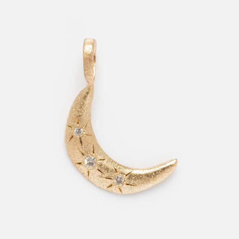 Sparkle For Less – Shop Our Limited-Time Jewelry Deals Golden Moon Pendant Charm
