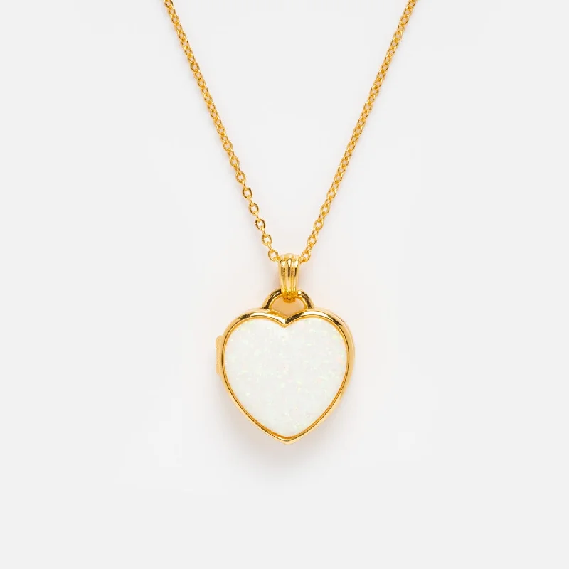 Personalized Jewelry Sale – Meaningful Gifts At Great Prices Heart of Opal Mia Locket