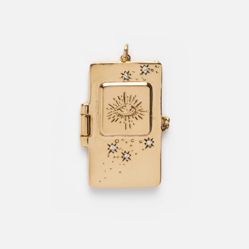 Limited-Time Jewelry Sale – Elegant Styles At Less Illuminated Book Locket Charm