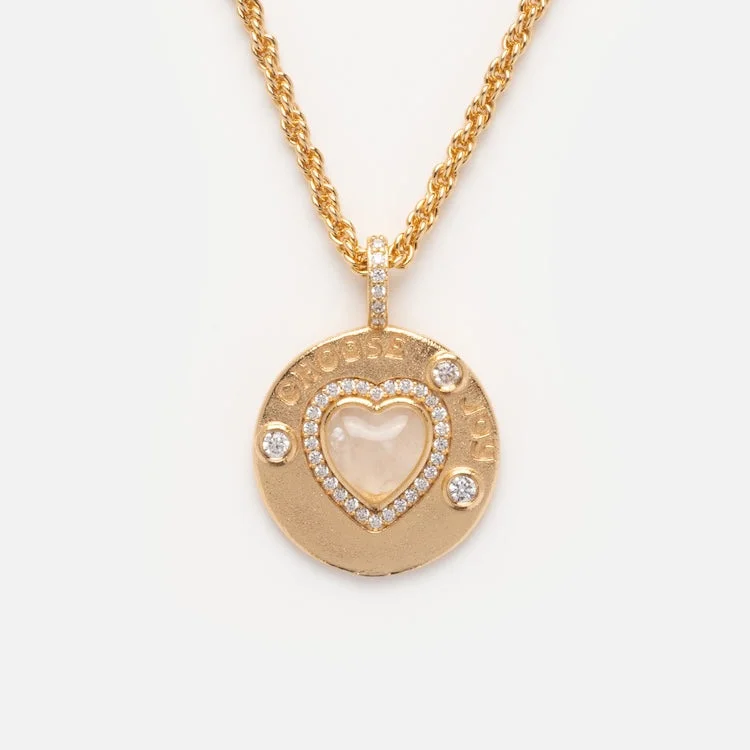 Chic And Stylish Jewelry At Exclusive Prices Joyful Heart Moonstone Necklace