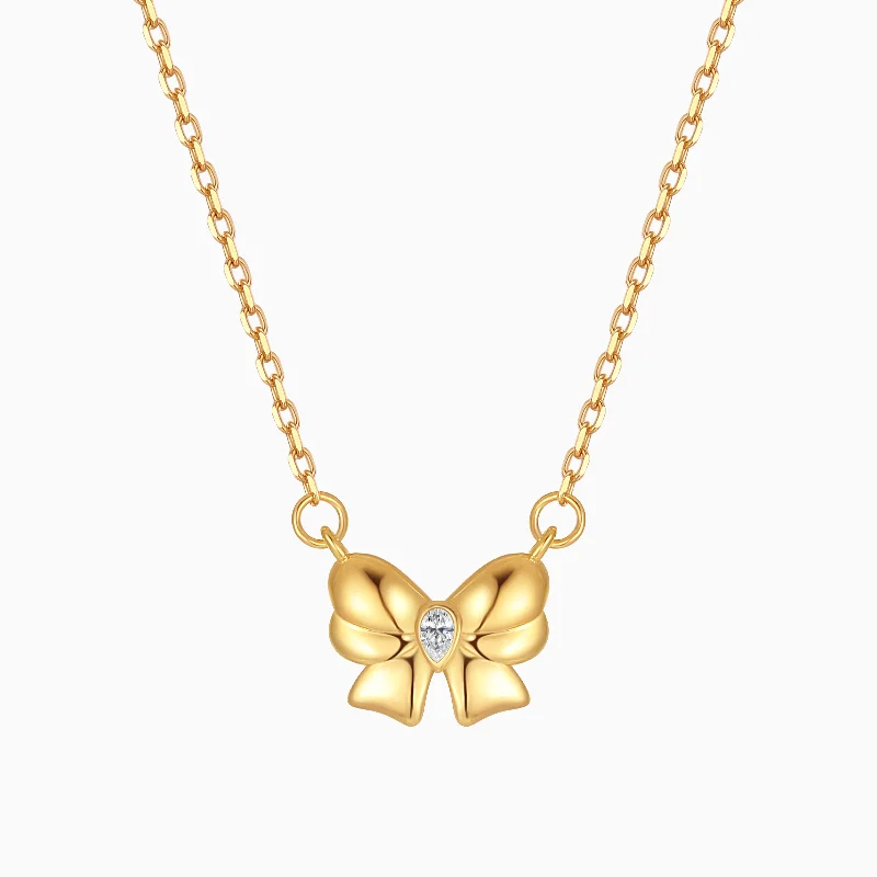 Elegant Rose Gold Jewelry For A Stylish Touch Lora Necklace - Solid Gold
