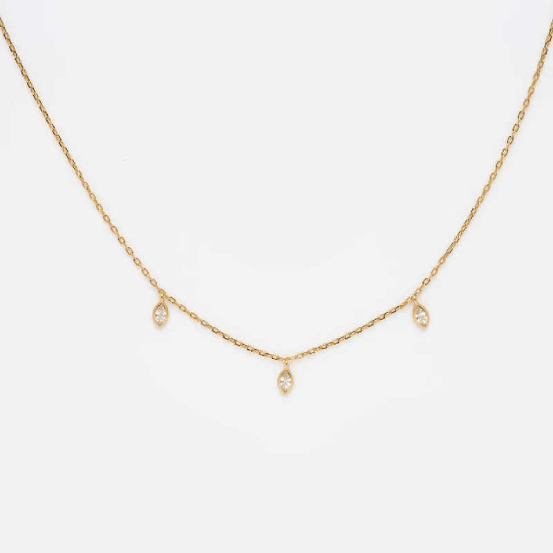 Special Deals On Handcrafted And Designer Jewelry Marquise Shaker Necklace