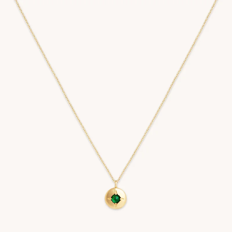 Glamorous Jewelry, Glamorous Deals – Shop Now May Tsavorite Birthstone Necklace in Solid Gold Glamorous Jewelry, Glamorous Deals – Shop Now May Tsavorite Birthstone Necklace in Solid Gold