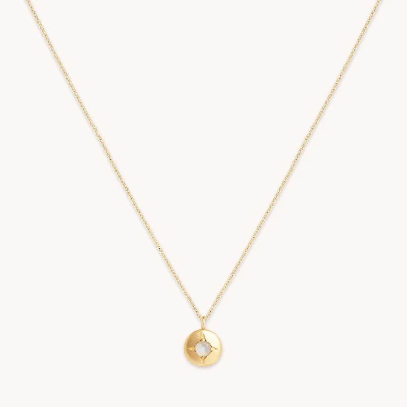 Flash Jewelry Sale – Get Stunning Pieces At Low Prices October Opal Birthstone Necklace in Solid Gold Flash Jewelry Sale – Get Stunning Pieces At Low Prices October Opal Birthstone Necklace in Solid Gold