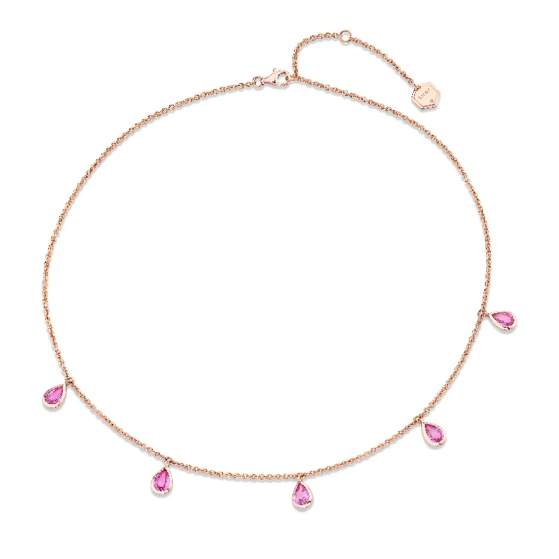 Rose Gold/Pink Sapphire