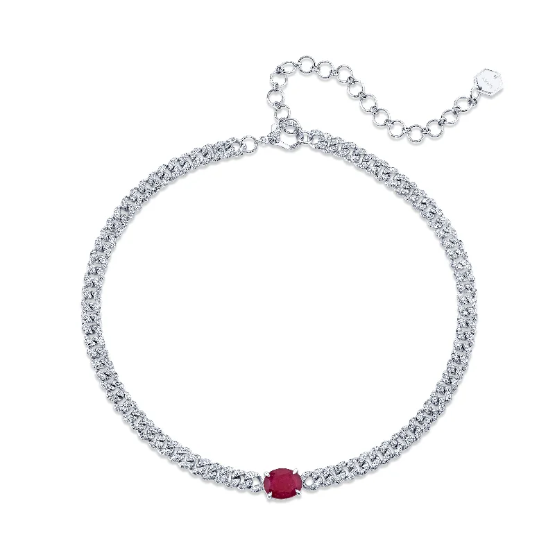White Gold/Ruby