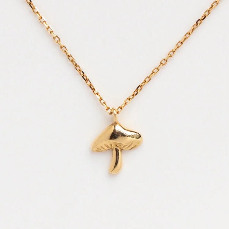 Sparkle For Less – Shop Our Limited-Time Jewelry Deals Solid Gold Mushroom Necklace Sparkle For Less – Shop Our Limited-Time Jewelry Deals Solid Gold Mushroom Necklace