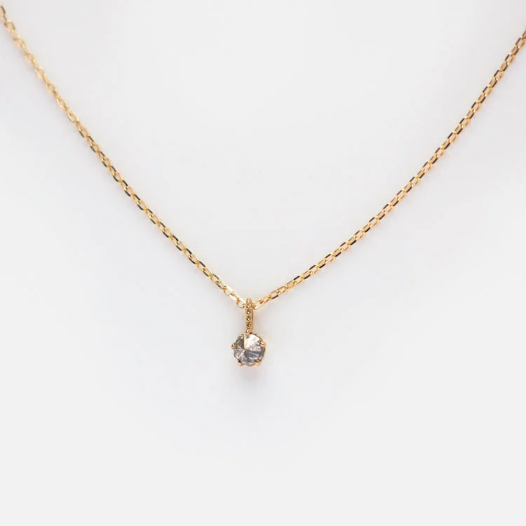 Get Ready To Sparkle – Special Jewelry Discounts Solid Gold Salt and Pepper Diamond Pendant Necklace Get Ready To Sparkle – Special Jewelry Discounts Solid Gold Salt and Pepper Diamond Pendant Necklace