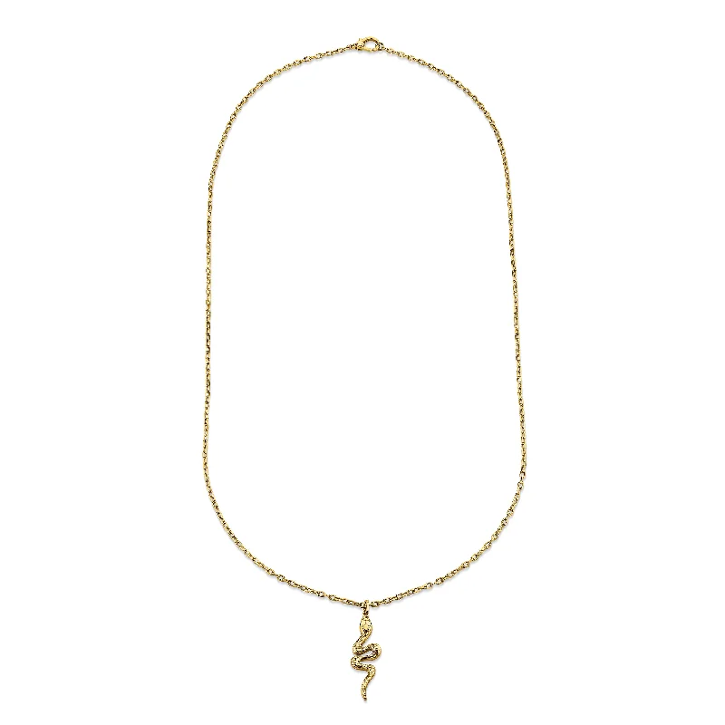 Timeless Jewelry Styles At Wallet-Friendly Prices SOLID GOLD SNAKE PENDANT NECKLACE Timeless Jewelry Styles At Wallet-Friendly Prices SOLID GOLD SNAKE PENDANT NECKLACE