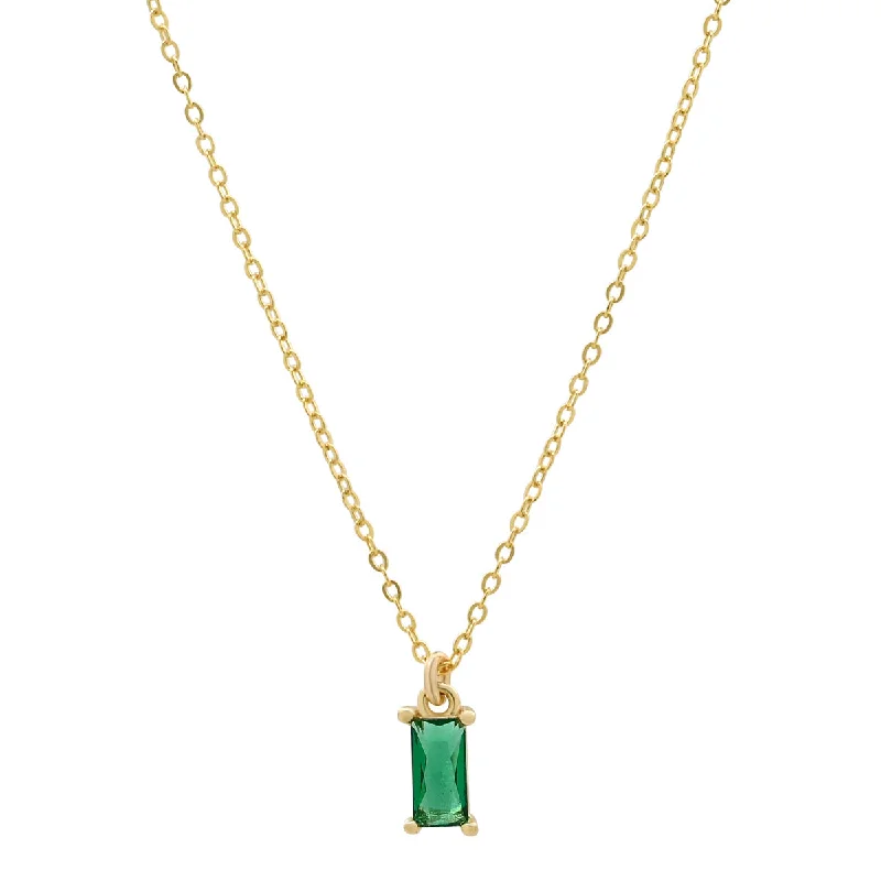 Timeless Beauty, Unbeatable Deals – Jewelry Sale On Tiny Green Emerald Necklace