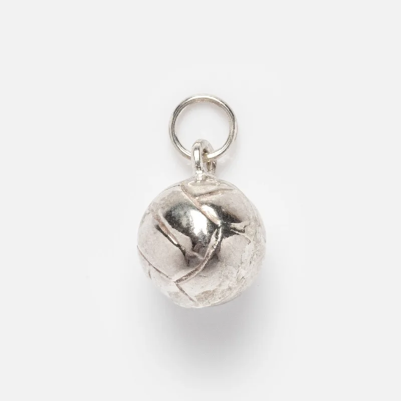 Limited-Stock Jewelry Sale – Once It's Gone, It's Gone Vintage Silver Volleyball Charm Limited-Stock Jewelry Sale – Once It's Gone, It's Gone Vintage Silver Volleyball Charm