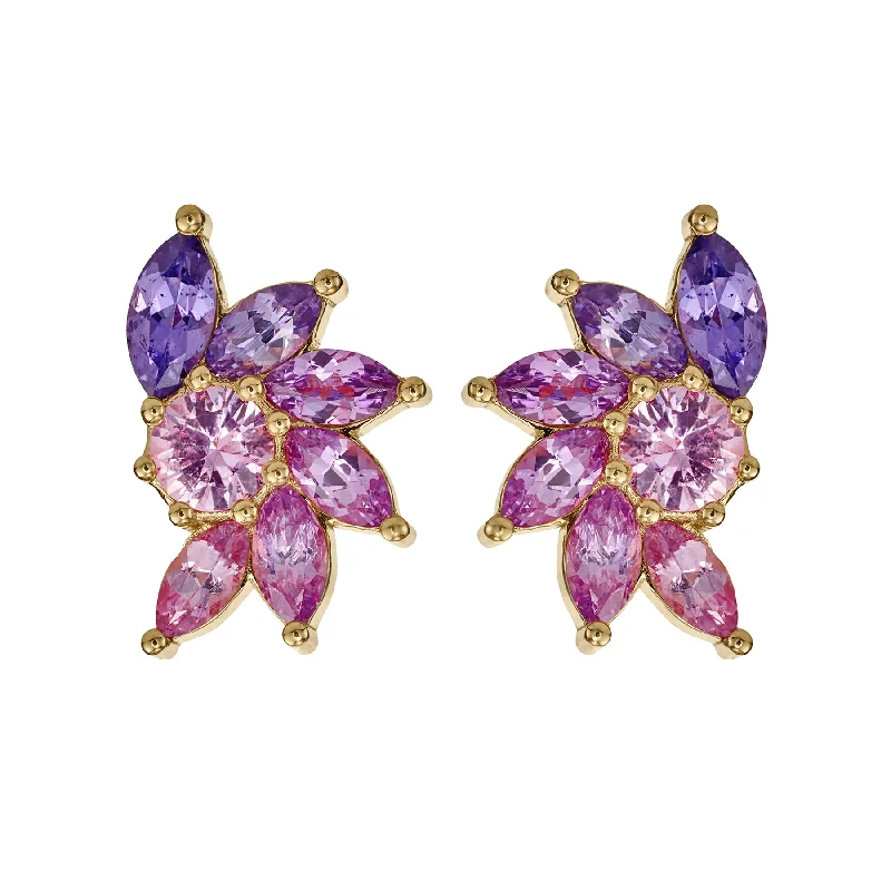 Handcrafted Jewelry Sale – Unique Designs At Low Prices Clematis Lilac Sapphire Stud Earrings Handcrafted Jewelry Sale – Unique Designs At Low Prices Clematis Lilac Sapphire Stud Earrings
