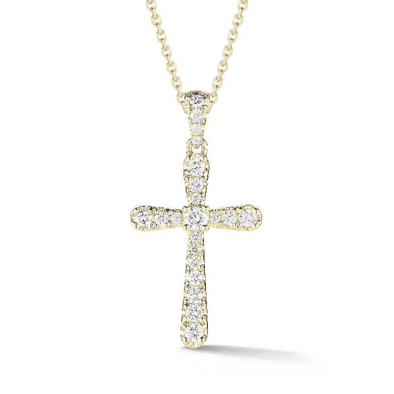 Unmissable Jewelry Clearance – Final Reductions Diamond Rounded Cross Pendant