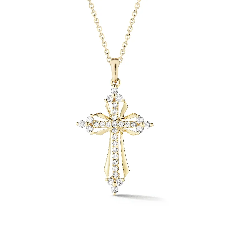 Timeless Elegance At Unbelievable Discounts Diamond Elegant Cross Pendant Necklace