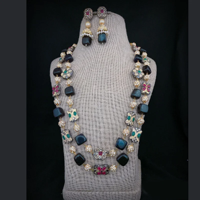 Exclusive Jewelry Bundles At Discounted Prices FS Collection Gold Plated Austrian Stone Long Necklace Set Exclusive Jewelry Bundles At Discounted Prices FS Collection Gold Plated Austrian Stone Long Necklace Set