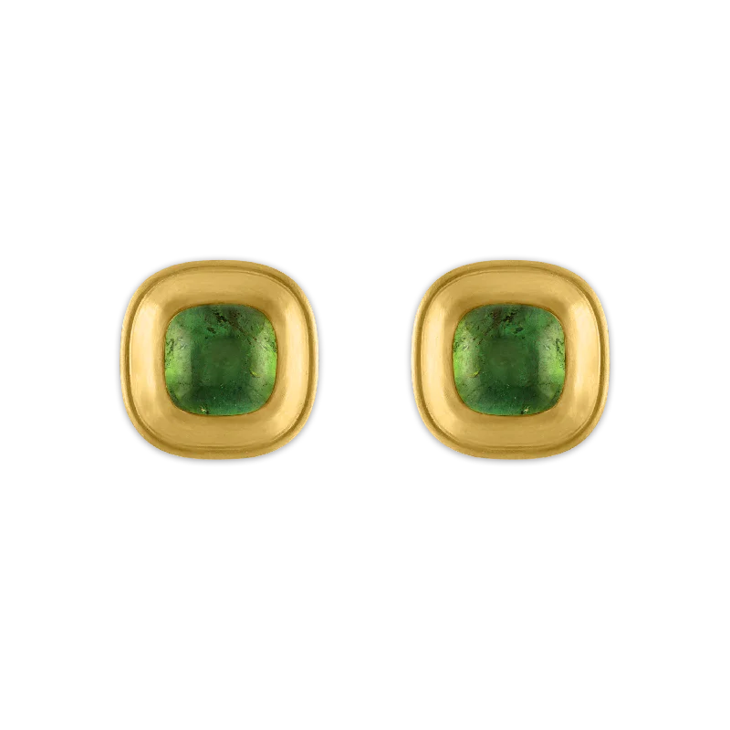 Best-Selling Jewelry Now Available At Special Deals Green Tourmaline Capsa Stud Earrings Best-Selling Jewelry Now Available At Special Deals Green Tourmaline Capsa Stud Earrings