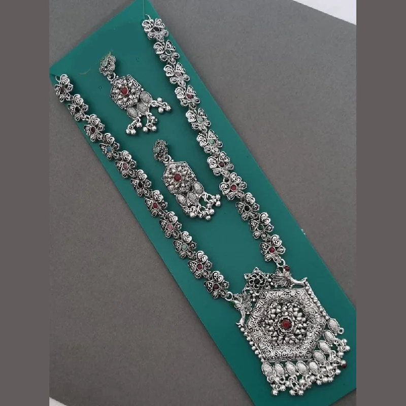 Huge Markdowns On Premium Jewelry Styles Pooja Bangles Oxidised Plated Pota Stone Long Necklace Set Huge Markdowns On Premium Jewelry Styles Pooja Bangles Oxidised Plated Pota Stone Long Necklace Set