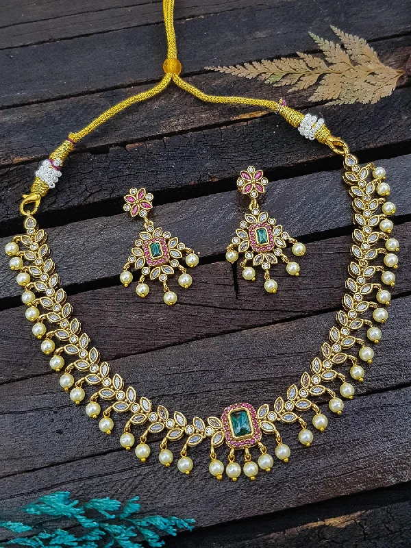 The Perfect Jewelry Piece At The Perfect Price Premium Cz Stone designer Necklace Set The Perfect Jewelry Piece At The Perfect Price Premium Cz Stone designer Necklace Set