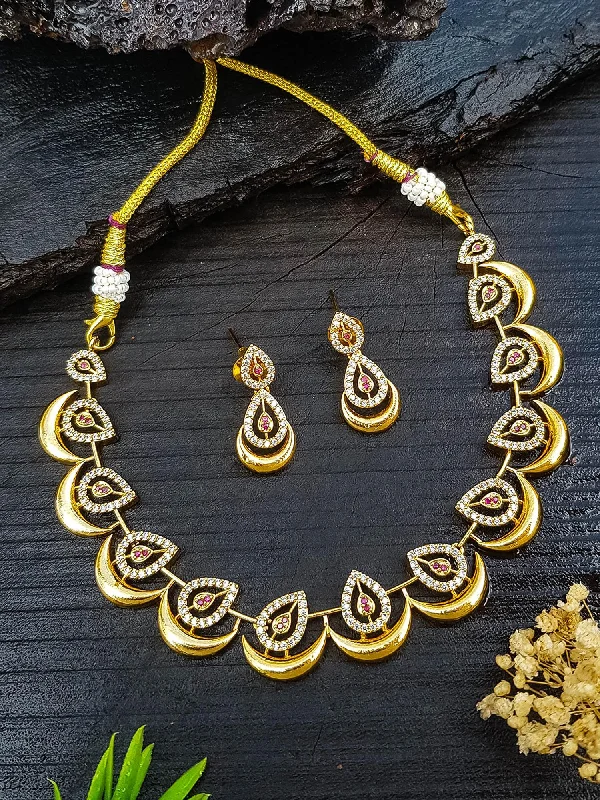 Don't Miss Out On Jaw-Dropping Jewelry Discounts Premium Cz Stone designer Necklace Set Don't Miss Out On Jaw-Dropping Jewelry Discounts Premium Cz Stone designer Necklace Set