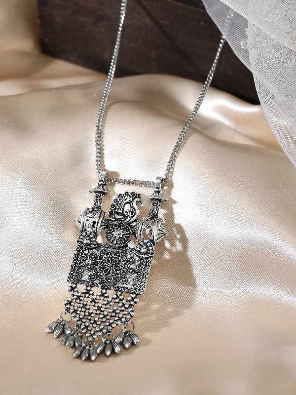 Seasonal Jewelry Sale – Upgrade Your Style Today Rubans Oxidized Silver Toned Hand Crafted Necklace Seasonal Jewelry Sale – Upgrade Your Style Today Rubans Oxidized Silver Toned Hand Crafted Necklace