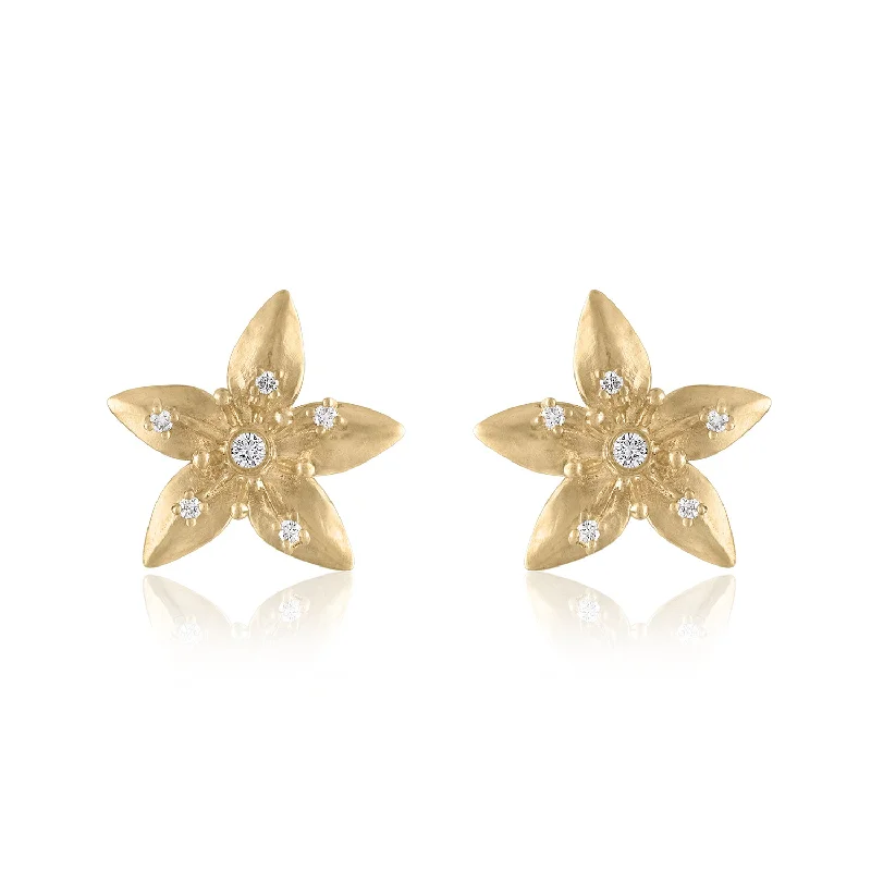 Flash Sale On Exquisite Jewelry – Don't Miss Out STARFLOWER DIAMOND STUD EARRINGS