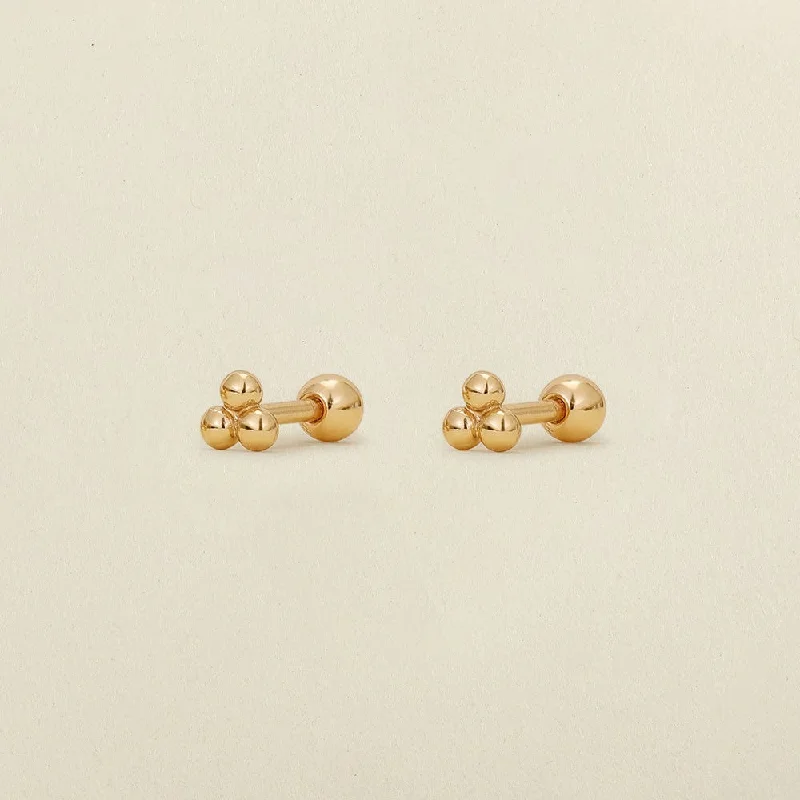 Luxury Jewelry Sale – Elegant Styles At Unbeatable Prices Trinity Bead Stud Earrings Luxury Jewelry Sale – Elegant Styles At Unbeatable Prices Trinity Bead Stud Earrings