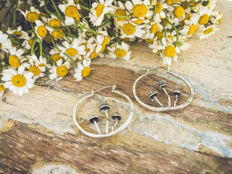 Best Jewelry Sale – Shop Exclusive Designs Now Adorable Mushroom Hoop Earrings
