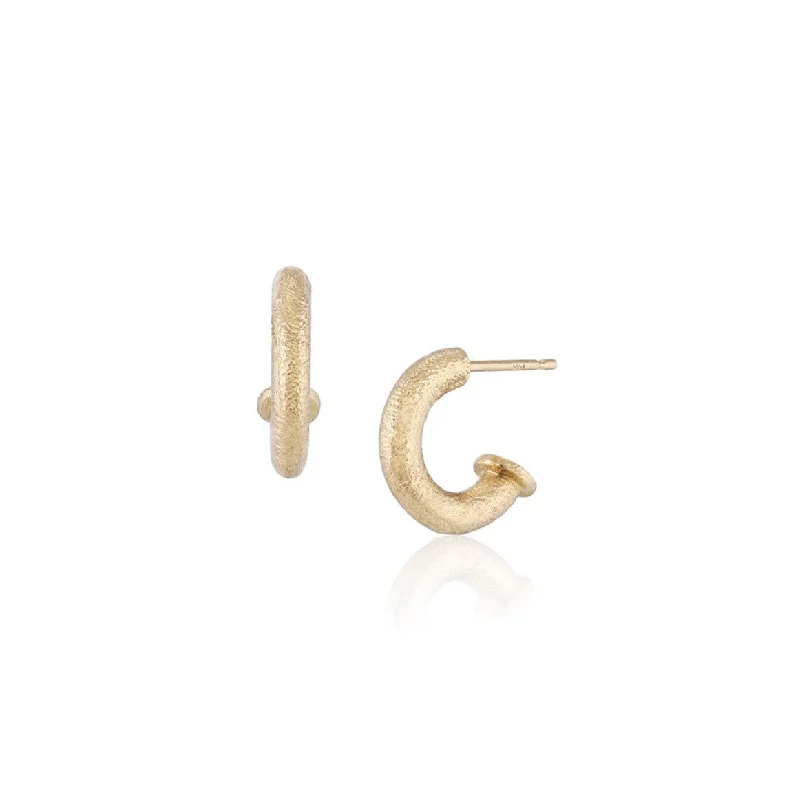 Special Deals On Handcrafted And Designer Jewelry Aila 14k Luster Finish Charm Hoop Earrings Special Deals On Handcrafted And Designer Jewelry Aila 14k Luster Finish Charm Hoop Earrings