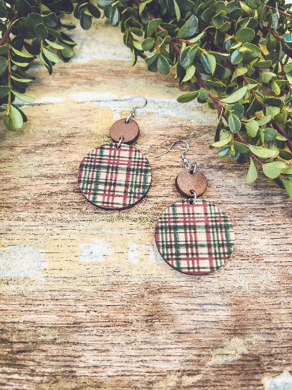 Best Jewelry Sale Prices – Limited-Time Offer Beautiful Christmas Plaid Circle Earrings Best Jewelry Sale Prices – Limited-Time Offer Beautiful Christmas Plaid Circle Earrings