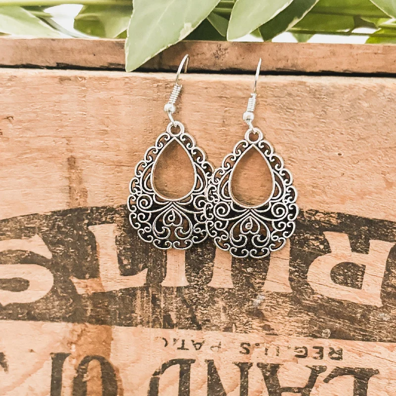 Limited-Stock Jewelry Sale – Shop Before It's Gone Beautiful Ornate Silver Earrings