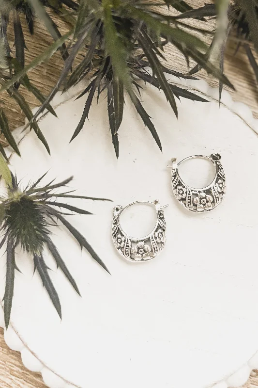 Bestselling Jewelry At Special Promotional Rates Beautiful Ornate Silver Earrings