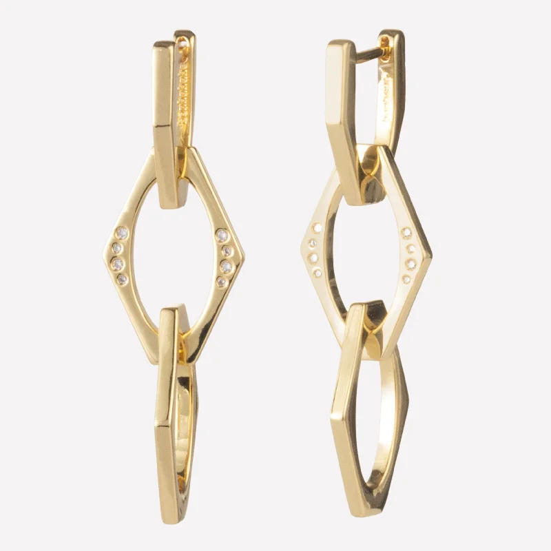 Shop Handcrafted Jewelry At Special Promotional Rates Billie Chain Link Earrings
