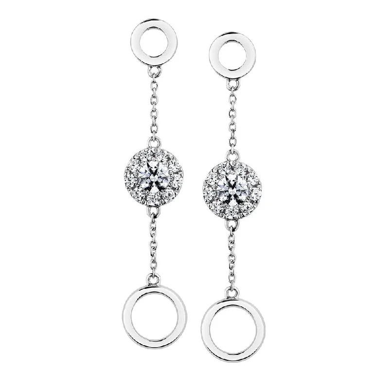 High-End Sparkle, Low-End Prices – Jewelry Sale Live Celeste Round Brilliant drop earrings with 0.4 carats* of diamond simulants in 10 carat white gold High-End Sparkle, Low-End Prices – Jewelry Sale Live Celeste Round Brilliant drop earrings with 0.4 carats* of diamond simulants in 10 carat white gold
