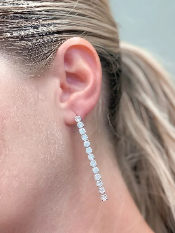 Best Jewelry Deals – Premium Quality At Exclusive Discounts Cubic Zirconia Tennis Drop Earrings Best Jewelry Deals – Premium Quality At Exclusive Discounts Cubic Zirconia Tennis Drop Earrings