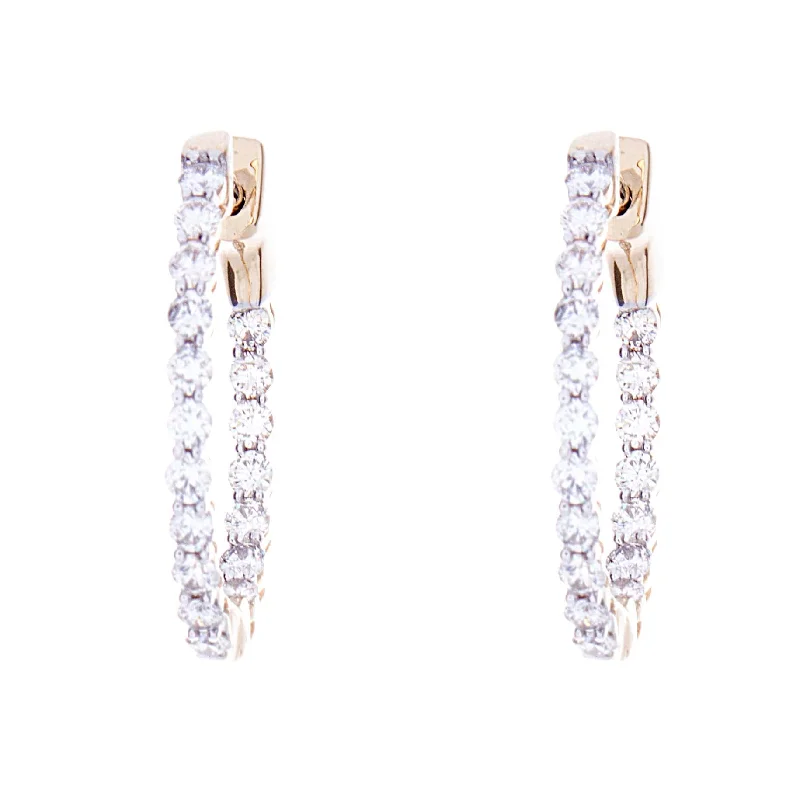 Trending Jewelry Now Available At Exclusive Prices Diamond Hoop Earrings