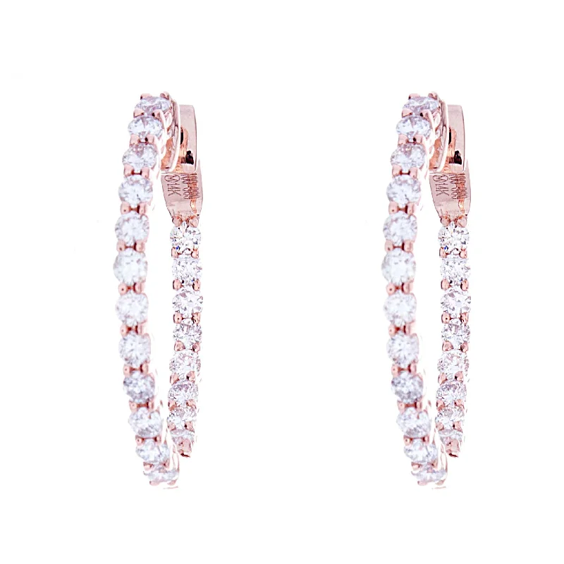 Luxury Jewelry Sale – Sparkle For Less Diamond Hoop Earrings
