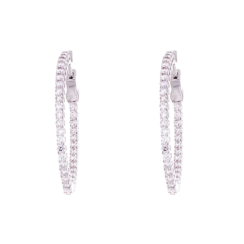Affordable Luxury Jewelry For Every Occasion Diamond Hoop Earrings