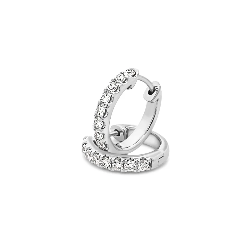 Seasonal Jewelry Deals – Elevate Your Style Diamond Huggie Hoops