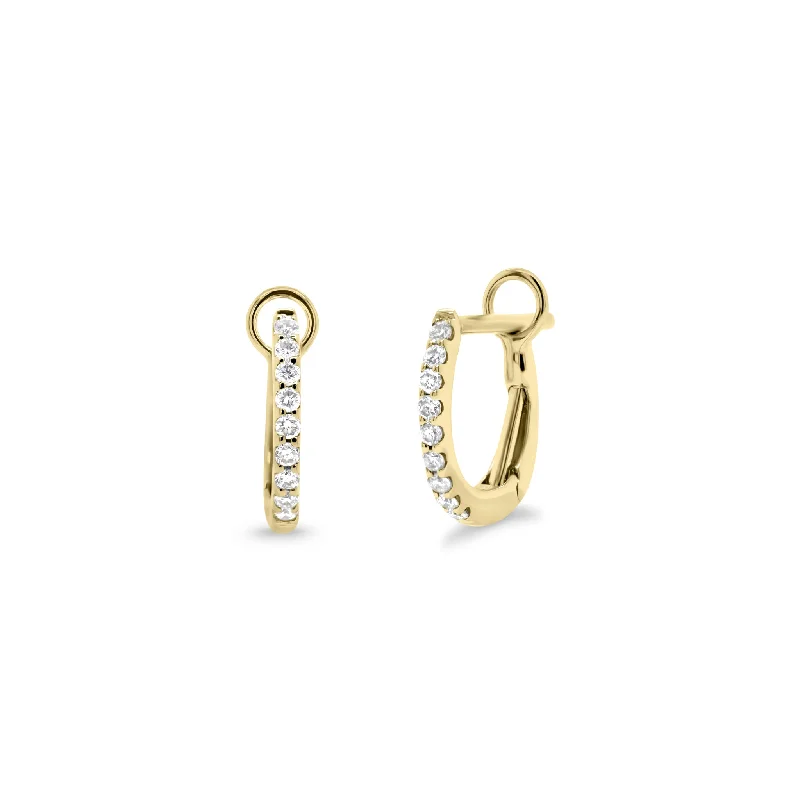 The Ultimate Jewelry Sale – Shop Premium Styles Diamond Simple Huggie Earrings