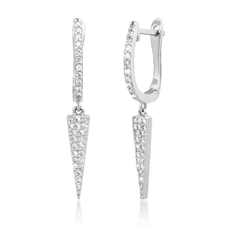 Grab Exquisite Jewelry At The Lowest Prices Diamond Spike Drop Earrings