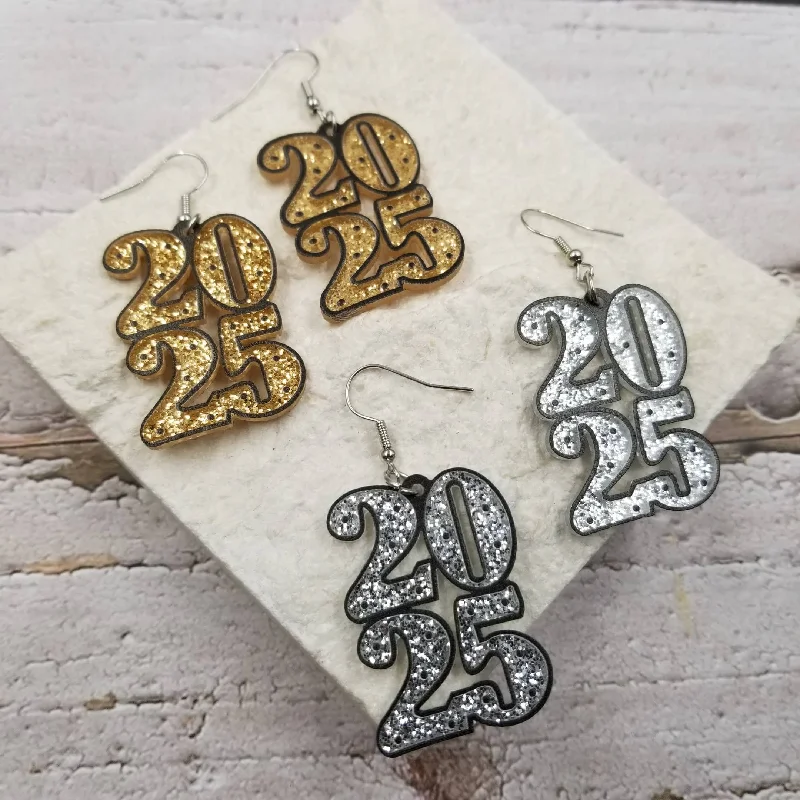 Seasonal Jewelry Sale – Upgrade Your Style Today Glitters 2025 New Year earrings