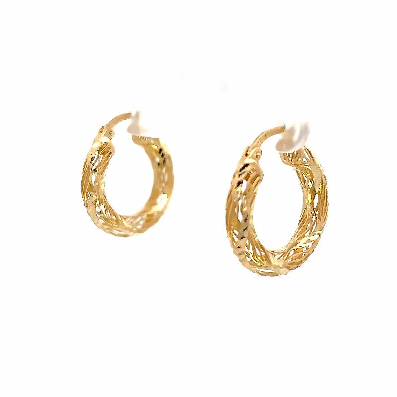 The Biggest Jewelry Sale Of The Year Is Here Gold Mesh Hoop Earrings