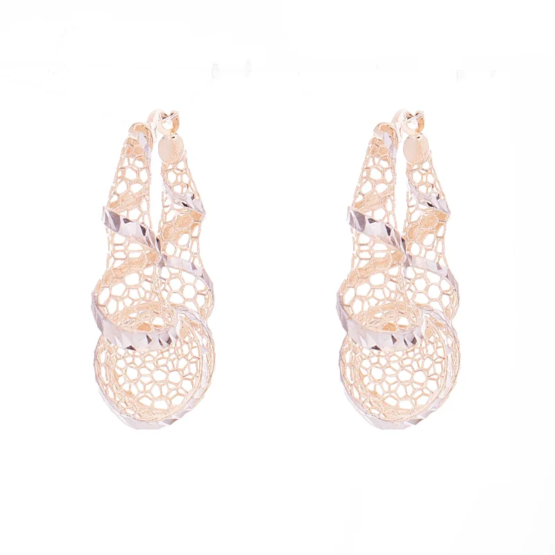 Exclusive Jewelry Discounts – Shop Now For Savings Gold Mesh Hoops