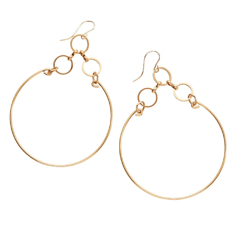 Trending Jewelry Now Available At Exclusive Prices Heaven Knows Hoops Earrings - Antique Gold Finish by &Livy Trending Jewelry Now Available At Exclusive Prices Heaven Knows Hoops Earrings - Antique Gold Finish by &Livy